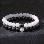 Couples Black and White Bracelet - Vignette | Yin Yang Paradise