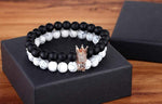 Bracelet Couple King Queen - Vignette | Yin Yang Paradise