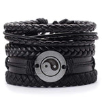 Yin Yang Leather Bracelet Set - Vignette | Yin Yang Paradise