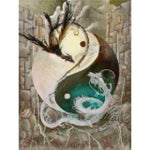 5d Diamond Painting Yin Yang Dragon - Vignette | Yin Yang Paradise