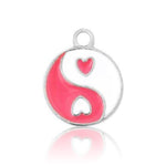 Yin Yang Heart Charms (10 Pieces) - Vignette | Yin Yang Paradise