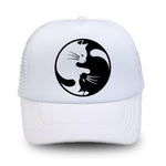 Black and White Cat Hat - Vignette | Yin Yang Paradise