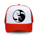 Black and White Cat Hat - Vignette | Yin Yang Paradise