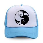 Black and White Cat Hat - Vignette | Yin Yang Paradise