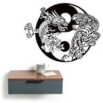 Black and White Tiger Wall Art - Vignette | Yin Yang Paradise