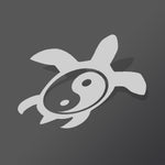 Black and White Turtle Sticker - Vignette | Yin Yang Paradise