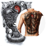Black Dragon Temporary Tattoo - Vignette | Yin Yang Paradise