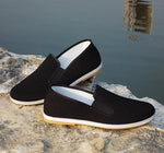 Black Kung Fu Yin Yang Shoes - Vignette | Yin Yang Paradise