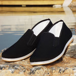 Black Kung Fu Yin Yang Shoes - Vignette | Yin Yang Paradise