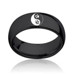 Cat Paw Yin Yang Ring - Vignette | Yin Yang Paradise