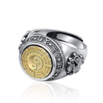 Chinese Yin Yang Dragon Ring - Vignette | Yin Yang Paradise