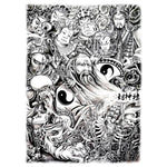 Chinese Symbols Temporary Tattoo - Vignette | Yin Yang Paradise