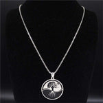 Circle of Life Tree Yin Yang Necklace - Vignette | Yin Yang Paradise
