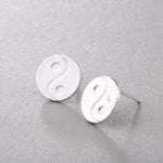 Cute Stud Yin Yang Earrings for Women - Vignette | Yin Yang Paradise