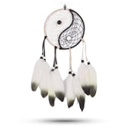 Dream Catcher White Feathers - Vignette | Yin Yang Paradise