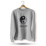 Find Balance Sweatshirt - Vignette | Yin Yang Paradise