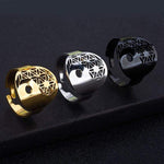 Flower of Life Yin Yang Ring - Vignette | Yin Yang Paradise