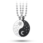 Friendship Necklace Sun and Moon - Vignette | Yin Yang Paradise