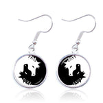 Yin Yang Horse Themed Earrings - Vignette | Yin Yang Paradise