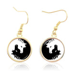 Yin Yang Horse Themed Earrings - Vignette | Yin Yang Paradise