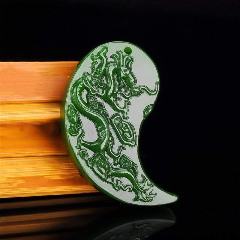 jade dragon necklace