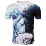 King of the Jungle Yin Yang T-Shirt - Vignette | Yin Yang Paradise