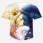 King of the Jungle Yin Yang T-Shirt - Vignette | Yin Yang Paradise