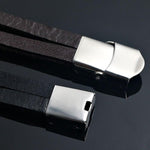 Leather Spiritual Bracelet - Vignette | Yin Yang Paradise