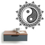 Yin Yang Mandala Art on Wall - Vignette | Yin Yang Paradise