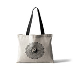 Yin Yang Mandala Tote Bag - Vignette | Yin Yang Paradise