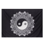 Mandala Yin Yang Tapestry - Vignette | Yin Yang Paradise