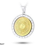 Men's Gold Yin Yang Pendant - Vignette | Yin Yang Paradise
