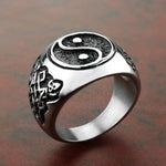 Men's Spiritual Ring - Vignette | Yin Yang Paradise