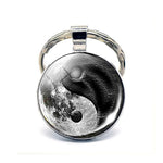 Yin Yang Moon Keychain - Vignette | Yin Yang Paradise