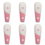 Pink Yin Yang Nails (24 Pieces) - Vignette | Yin Yang Paradise