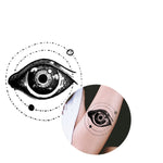 Realistic Eye Temporary Tattoo - Vignette | Yin Yang Paradise