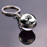 Vitality Roots Keychain - Vignette | Yin Yang Paradise