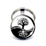 Vitality Roots Keychain - Vignette | Yin Yang Paradise