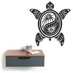 Sea Turtle Vinyl Wall Art - Vignette | Yin Yang Paradise