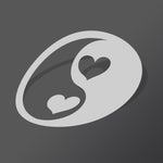Small Yin Yang Sticker - Vignette | Yin Yang Paradise