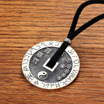 Sterling Silver Constellations Yin Yang Necklace - Vignette | Yin Yang Paradise
