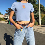 Sun Yin Yang Crop Top - Vignette | Yin Yang Paradise