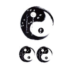 Taoist Temporary Tattoo - Vignette | Yin Yang Paradise