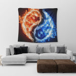 Yin Yang Tapestry Fire - Vignette | Yin Yang Paradise