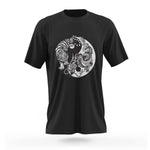 Tiger and Dragon Yin Yang Shirt White - Vignette | Yin Yang Paradise