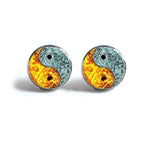 Water and Fire Earrings - Vignette | Yin Yang Paradise