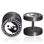 Yin Yang Wolf Earrings For Men - Vignette | Yin Yang Paradise