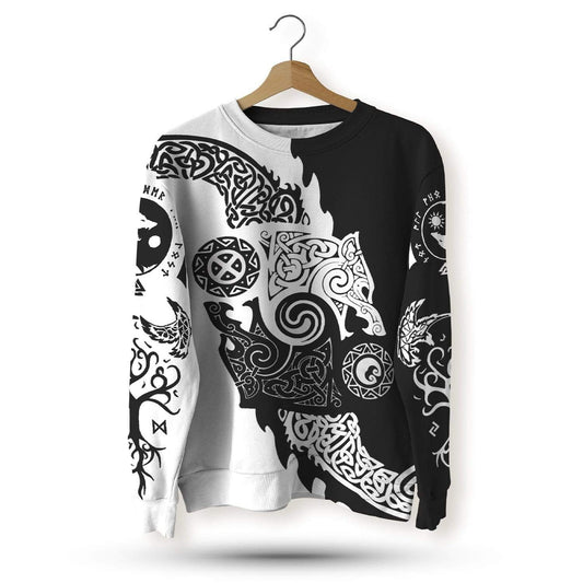 Wolf Yin Yang Sweatshirt