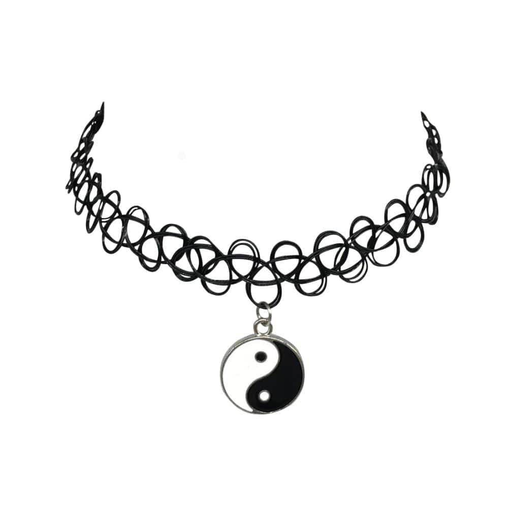 Yin Yang Choker Necklace