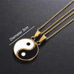 Yin and Yang Necklace 2 Pieces - Vignette | Yin Yang Paradise